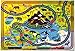 KC Cubs 5x7 Animal Safari Toy Car Road Rug – Educational Play Mat Carpet for Kids, Toddlers, Nursery, Classroom, Playroom, Baby Daycare, Boys & Girls