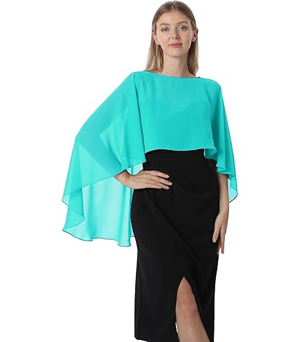 cover up for formal dress Wedding bridesmaid, Aqua blue Wedding shawl infinity, Sheer cover up for Beach wedding, Bridesmaid shawl for minimalist women Stylish Cover Ups for Dresses