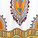 AutumnFall Women Summer Casual Deep V-Neck Traditional African Print Party Dresses (XL)