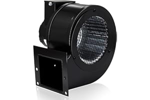 Hiorucet 50755-D500 Centrifugal Blower Motor for Dayton 1TDP9, King Ashley, Lopi, Kozi, Empyre, Earth Stove, Heat Tech 7063-9534 and U.S. Stove. 1600 RPM Pellet and Wood Stove Convection Blower Fan.