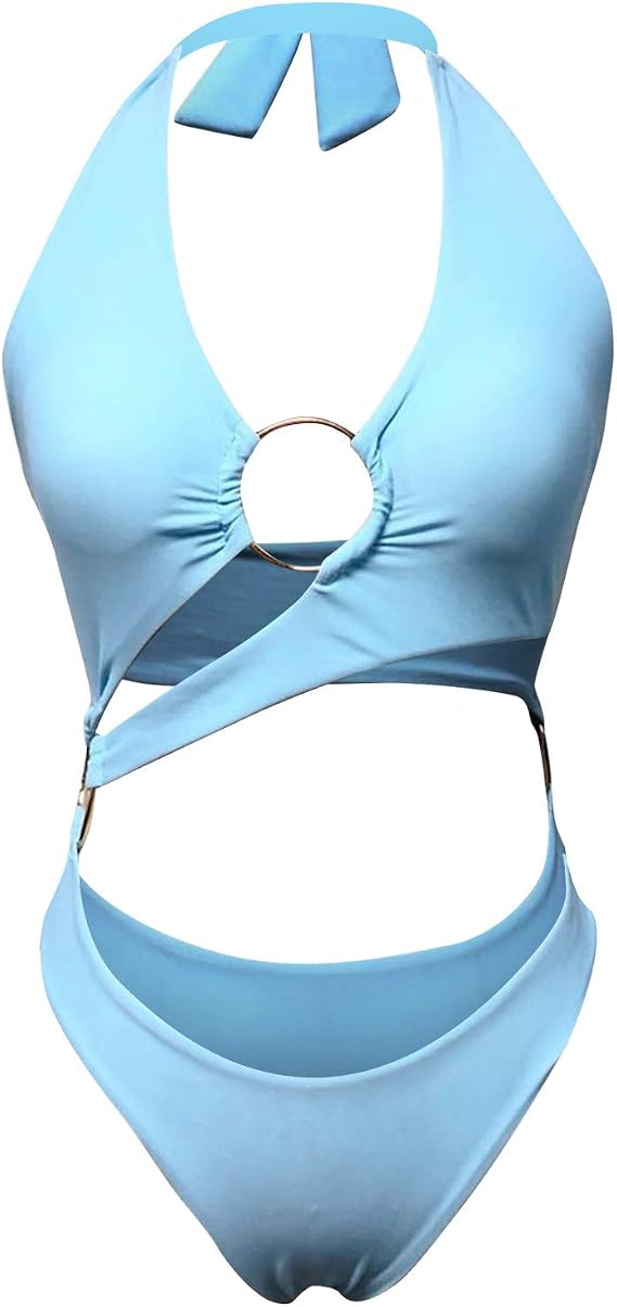 Traje Baño Secado Rápido Traje De Baño De Maternidad - Bikini Fruncido, Cuello En V Y Estilo Retro Ropa Playa Embarazada