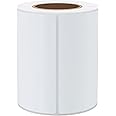 Hybsk 4x6 inch Direct Thermal Labels for Barcodes, Address, Compatible with Rollo Label Printer & Zebra Desktop Printers (4"x6",White)
