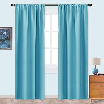 Amazon Com Nicetown Blackout Curtains Window Draperies Window