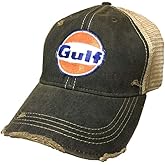 Gulf Distressed Vintage Adjustable Snapback Hat