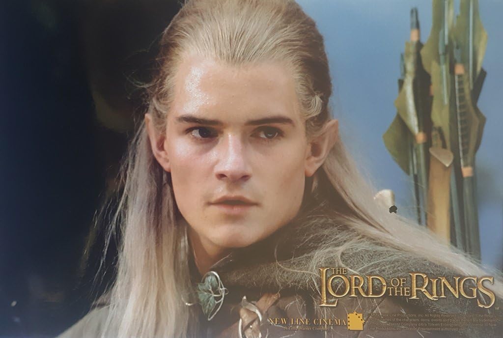 Photographs - The Lord of the Rings - Orlando Bloom Legolas LOTR Looking On 10 x 15 Inch Photo