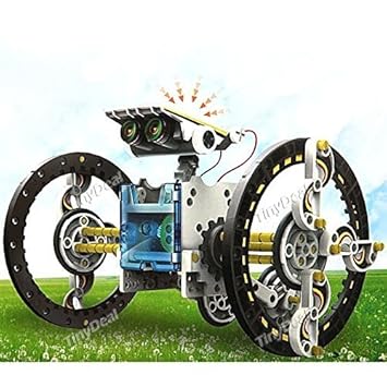 cute sunlight solar robot