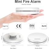 XINDUM Wireless Interlinked Smoke Alarms Heat Alarm 10 Years Battery Bundle view 6