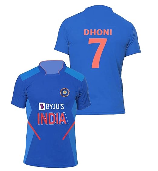 dhoni in indian jersey