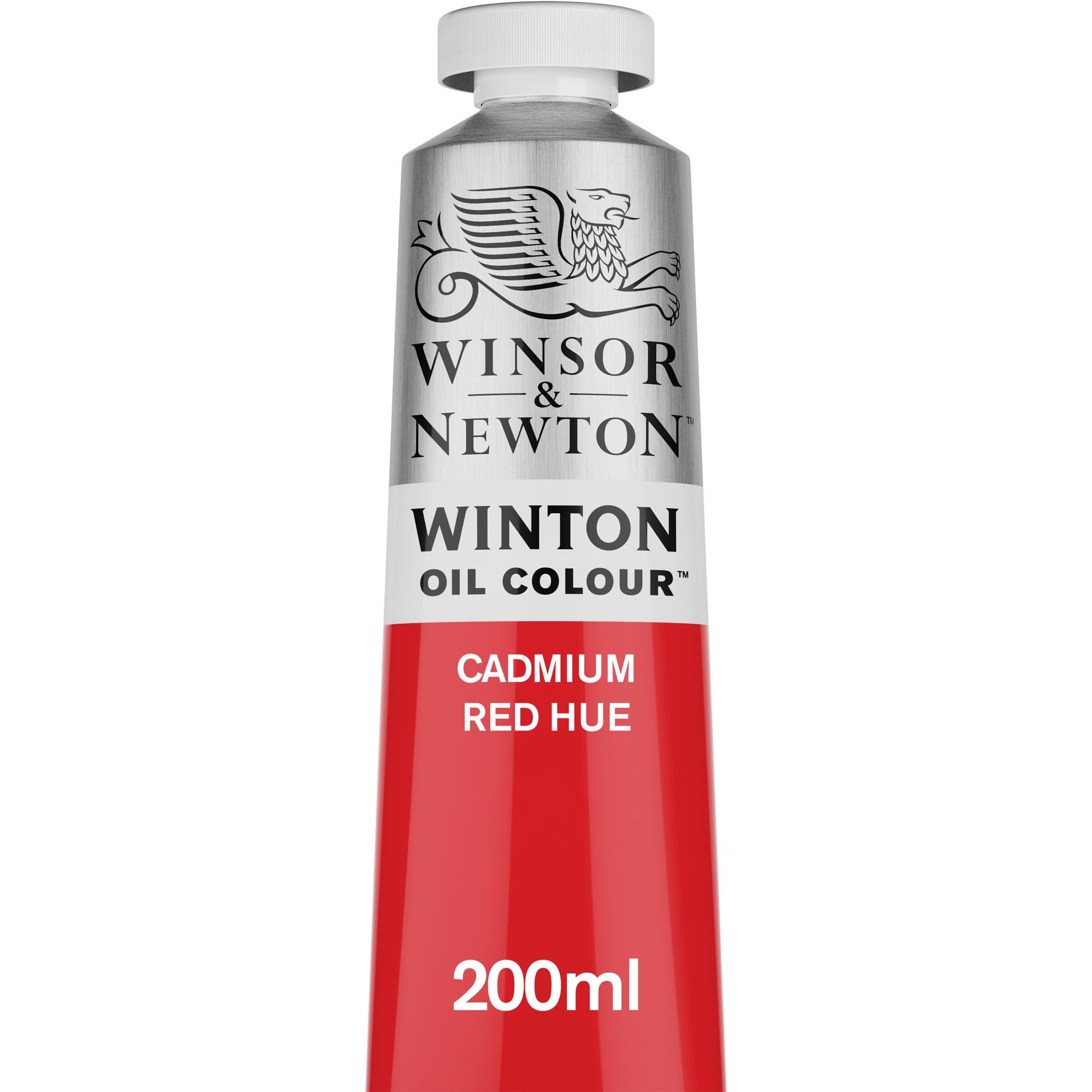Winsor & Newton Winton 200ml Oil Colour - Cadmium Red Hue,1437095