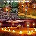 YUJENY Solar Flame Torch Lights Upgraded, Waterproof Dance Flame Lighting Solar Garden Light Outdoor Landscape Decoration Lighting Dusk to Dawn Auto On/Off (1 Pack)