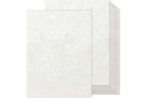 FUCEURY 90PCS Vintage Paper 8.5 x 11 in Parchment paper for Writing Letter writing Paper, Decorative Printer Paper for Invitation, Letter, Resume, Award, Diploma, Art, Craft, Certificate Antique (Cream)