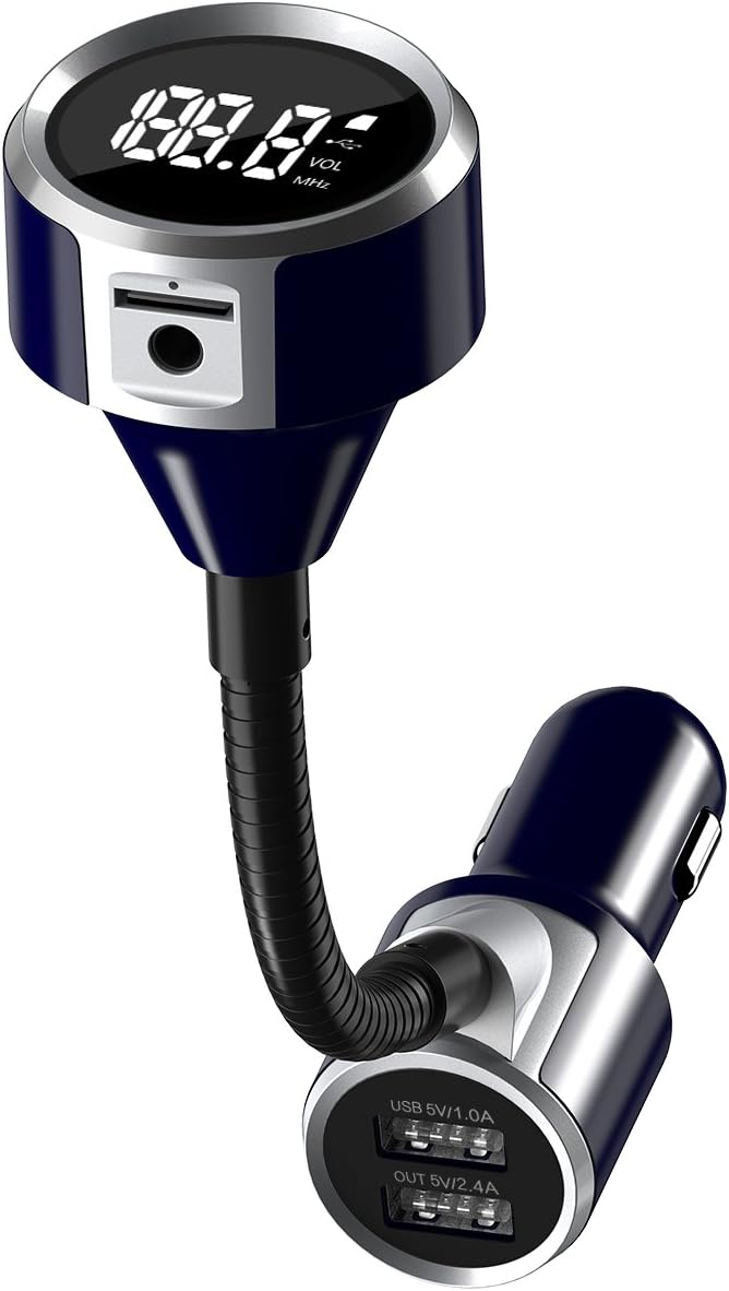 Amazon.com: Criacr Bluetooth FM Transmitter, 3 in 1 Wireless in-car