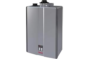 Rinnai RU180iP Condensing Tankless Hot Water Heater, 10 GPM, Propane, Indoor Installation