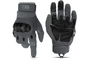 Glove Station The Combat Motorcycle Gloves - Tactical Gloves with Touchscreen for Outdoor Sports, BMX, Dirt Bike and Cycling