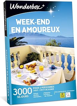 Wonderbox Coffret Cadeau Couple Week End En Amoureux 2900