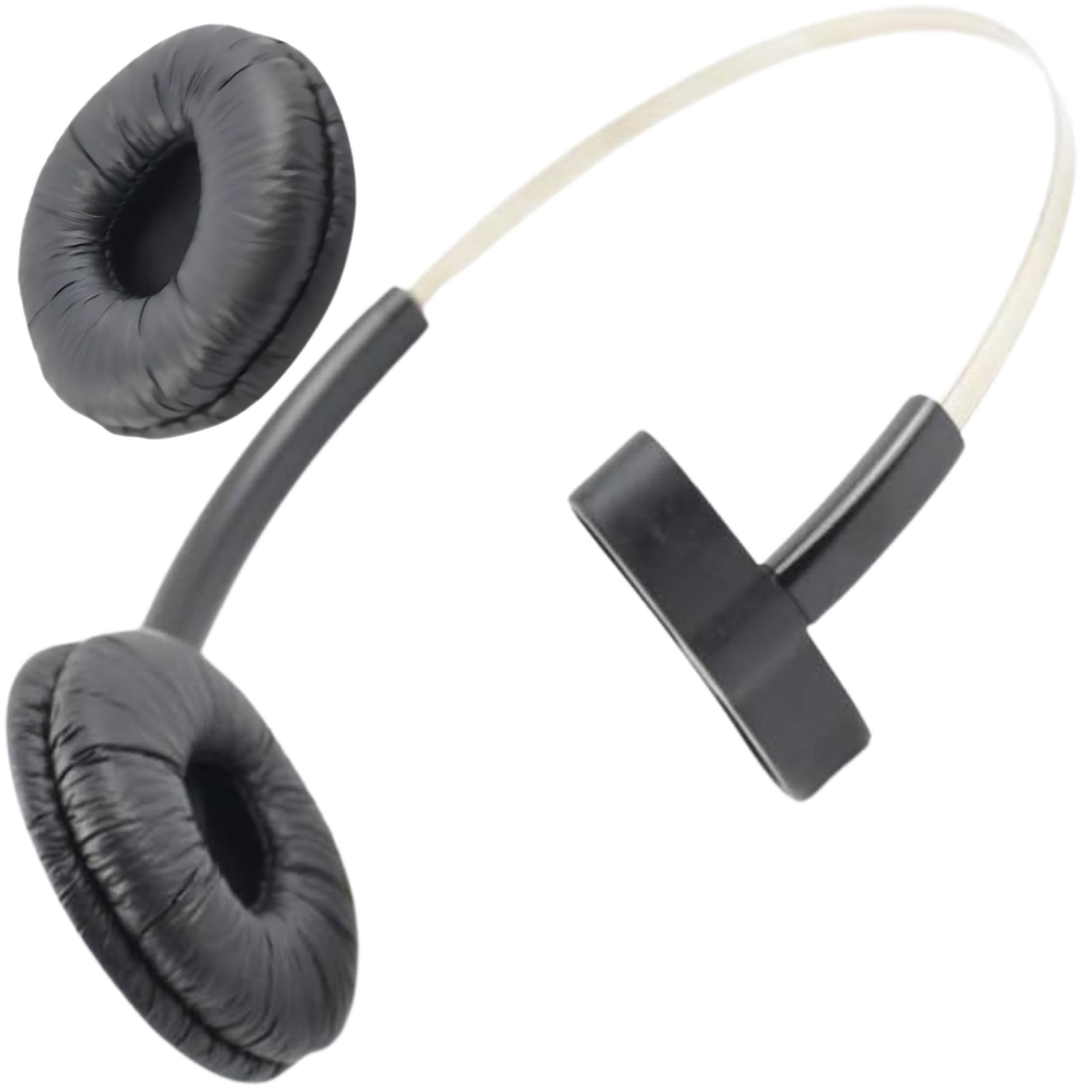 for Plantronics Standard Headband 84605 + Extra Cushion Replacement Over-The-Head Headset for Savi CS540 W740 W745 W440 W740-M