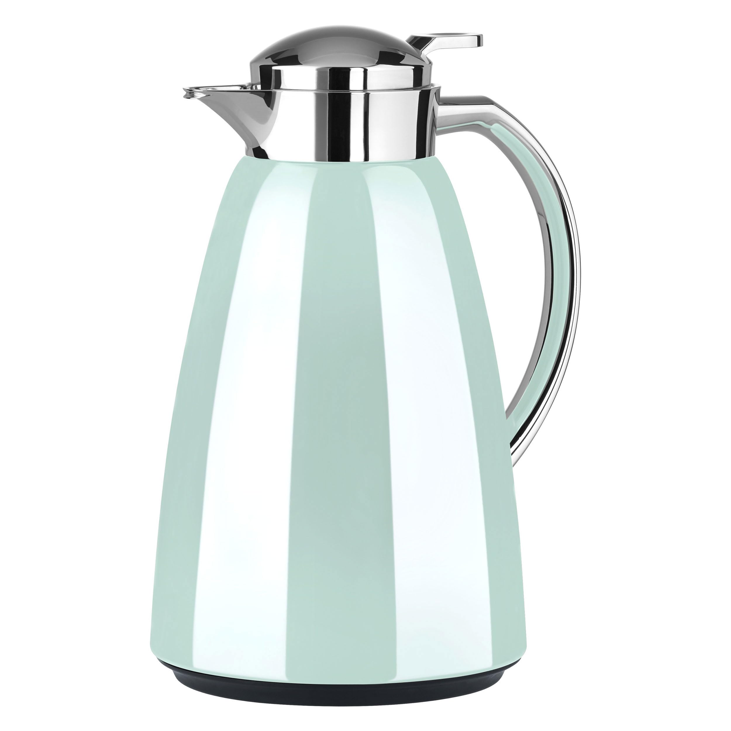 Emsa Campo F4130300 Insulated Jug | 1 L Capacity | Quick Tip Closure | 100% Leak-Proof | 12 Hours Warm, 24 Hours Cold | Premium Stainless Steel | Easy to Clean | Pastel Mint