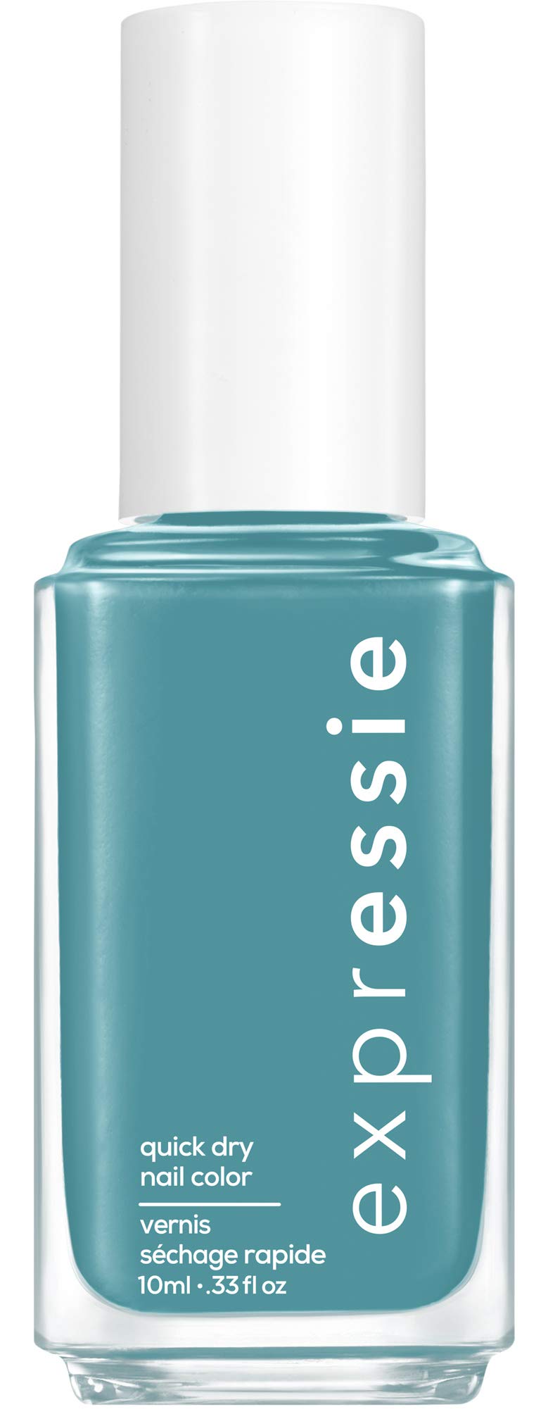 Essie Expressie Quick Drying Nail Polish No. 335 Up & Away Message, Blue, Vegan Formula, 10 ml