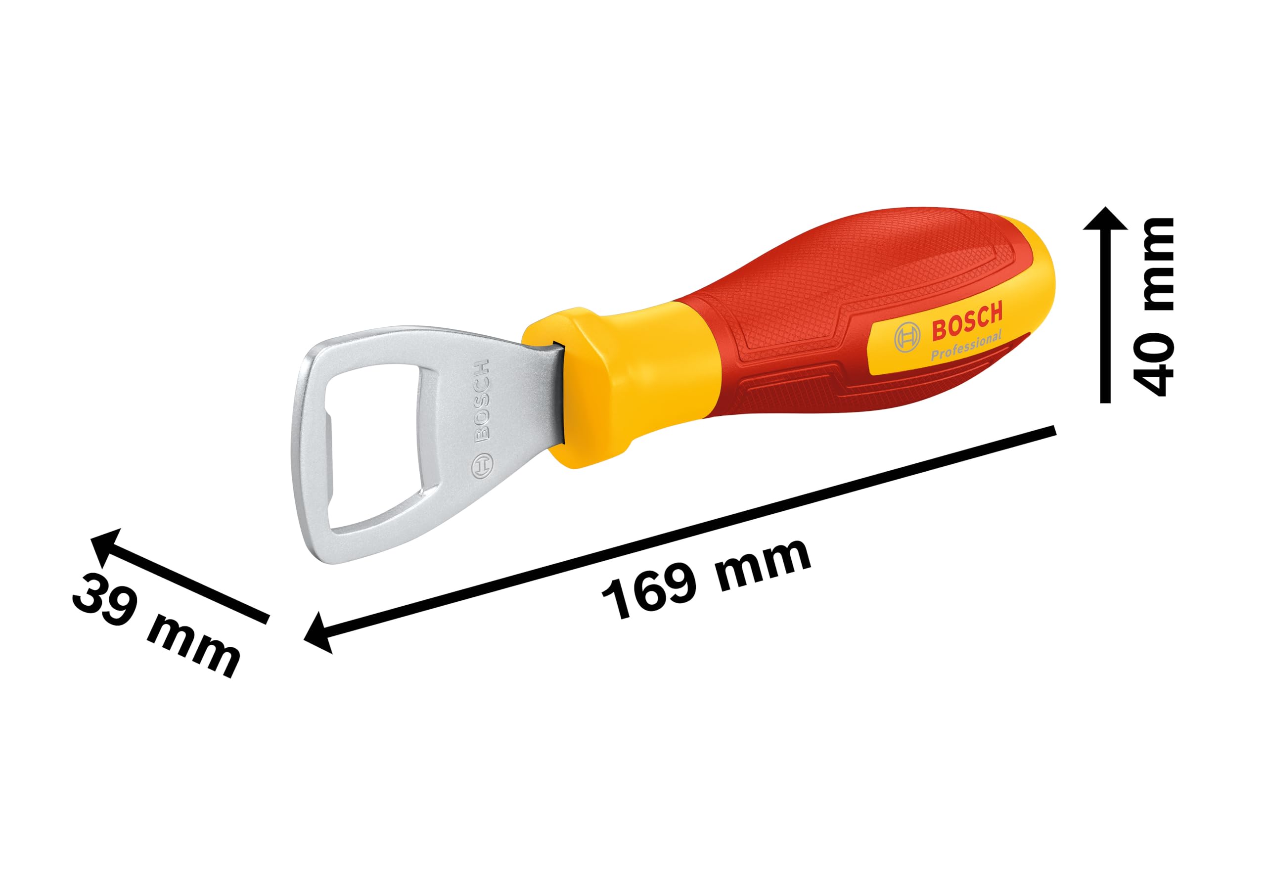 Bosch Professional 3-tlg. Handwerkzeug-Set (inkl. 1x VDE-Schraubendreher (PH1), 1 x VDE-Seitenschneider (160mm) und 1 x Flaschenöffner, in L-Boxx Mini) 3