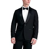 Haggar Mens Premium Comfort Tuxedo Jacket - Tailored Fit & Slim Fit