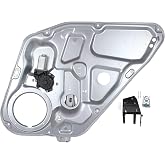 NewYall Rear Right Power Window Regulator with Motor Assembly | for Hyundai Sonata 2006-2010