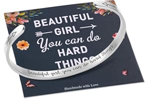 M MOOHAM Bracelets for Women Girls, Mantra Bracelet Funny Inspirational Jewelry Gifts for Best Friend, Mom, Daughter, Son, Sister, Niece Birthday Mothers Day Present Come Gift Box