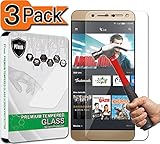 [3-Pack] LeEco - Le S3 Screen Protector, PThink Tempered Glass Screen Protector for LeEco - Le S3 with 9H Hardness/Anti-scratch/Fingerprint resistant