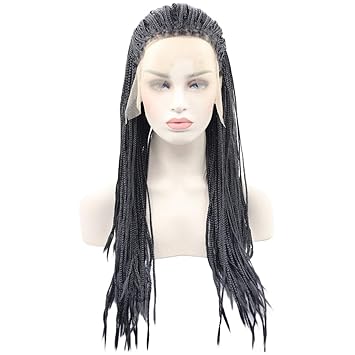 Amazon Com Beautysum Long Micro Braided Wigs For Black Women
