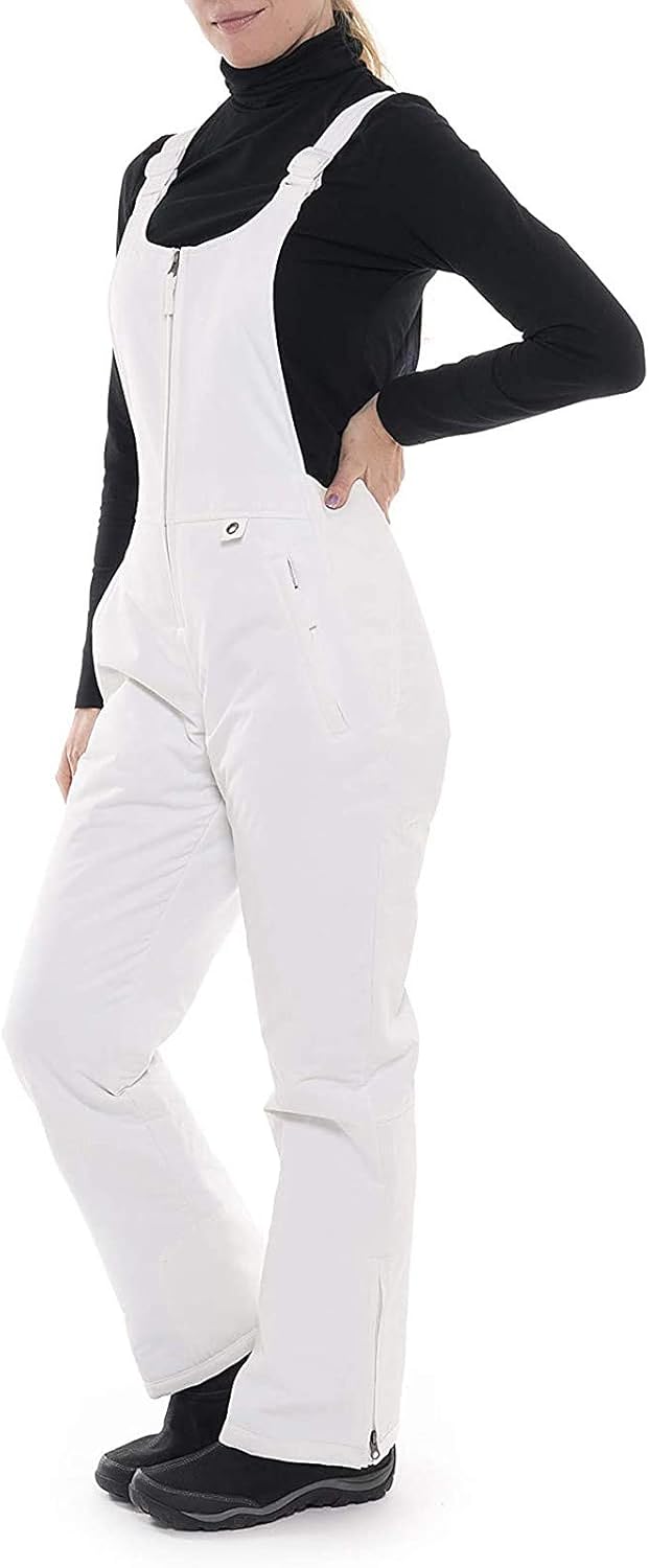 Amazon.com: Sunenjoy Women's Insulated Bib Overalls, Waterproof Snow Bibs Overalls Ripstop Ski 
