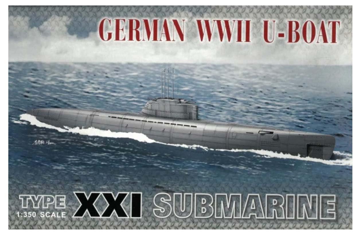 Unbekannt AFV Club SE73501 – Model Kit VII-A U-Boat XXI