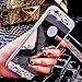 Sankuwen Bling TPU Mirror Back Case Skins for Iphone 6 Plus /6s Plus 5.5inch (Black)