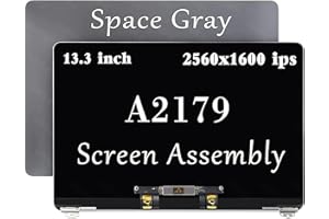 GBOLE A2179 LCD Screen Replacement for MacBook Air Retina A2179 EMC 3302 LCD Screen Assembly Display Replacement MVH22 MVH42 MVH52 MWTJ2 MWTK2 MWTL2 (Space Grey)