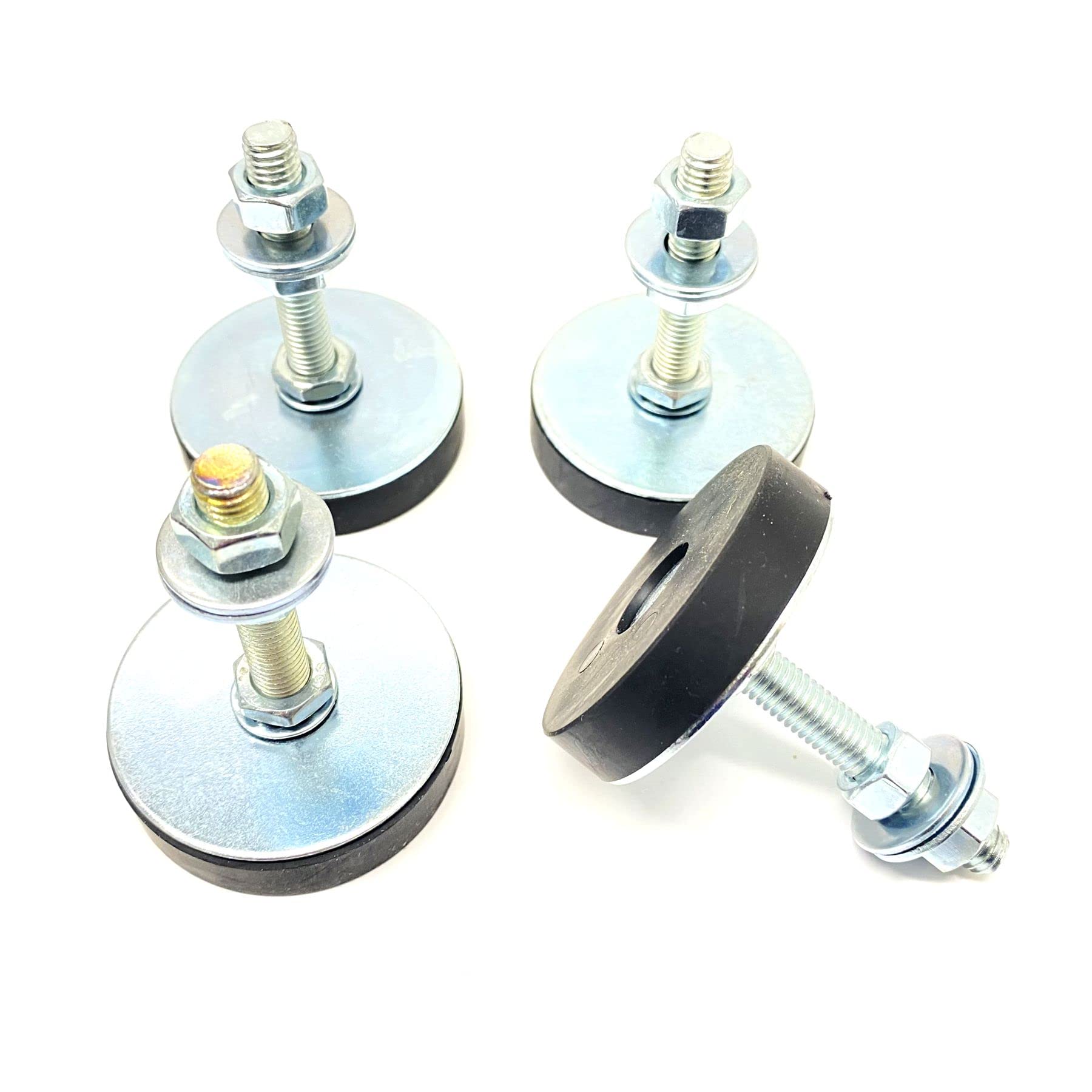 hawkeng 50mm Anti-vibration Rubber Machine Feet Mounts - 8mm (M8) Stud - 4PCS