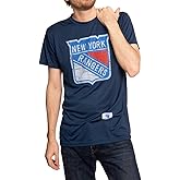 Calhoun NHL Mens Loose Fit Performance Rashguard Wicking Short Sleeve Shirt