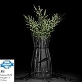 Vzmiza Clear Glass Vase Premium Quality Modern Rustic Home Decor view 5