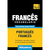 Vocabulário Português-Francês - 3000 palavras mais úteis (Portuguese Edition) book cover