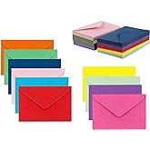 Colorful Self-Seal Envelopes 5" x 7" Assorted Colors Bulk Pack Envelopes for Invitations, Birthday, Graduation, Baby Shower, Greeting Card… (50)