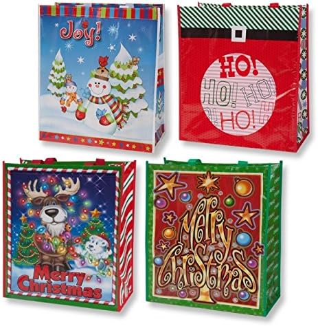 reusable xmas bags
