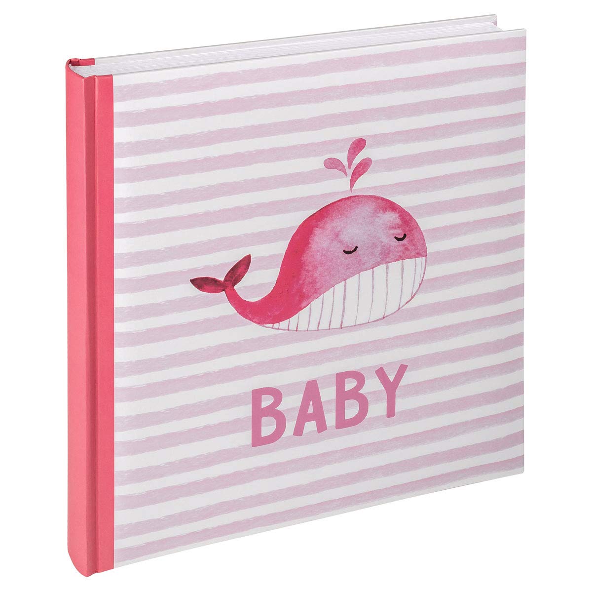 walther Design Photo Album Pink 28 x 30,5 cm Baby Album, Baby Sam UK-183-R