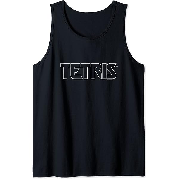 Amazon.com: Tetris Color Fade Logo Tank Top : Clothing