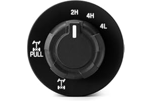 LOZZPORE 4x4 4WD Switch Control for Ford F150 2009 2010 2011 2012 2013 2014, E-Locker Override Button Transfer Case Selector Switch Replacement AL3Z14B166BA 1S15327 601602 TCA110, 4WD Differential Lock, 7Pins