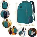 MATEIN Travel Laptop Backpack 15.6 Inch Anti Theft Water Resistant Peacock Blue view 2
