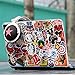 KONLOY Sticker Pack 200-Pcs Sticker Decals Vinyls for Laptop,Kids,Cars,Motorcycle,Bicycle,Skateboard Luggage,Bumper Stickers Hippie Decals Bomb Waterproof (200Pcs)