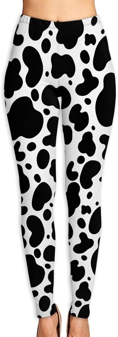 pantalon motif vache