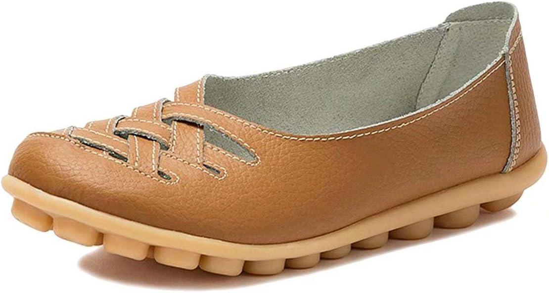 Fangsto Women's Loafers Flats Sandals Slip Ons
