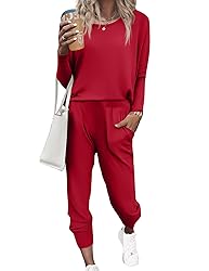 Ekouaer Women's Pajama Sets Casual 2Pcs Sleepwear