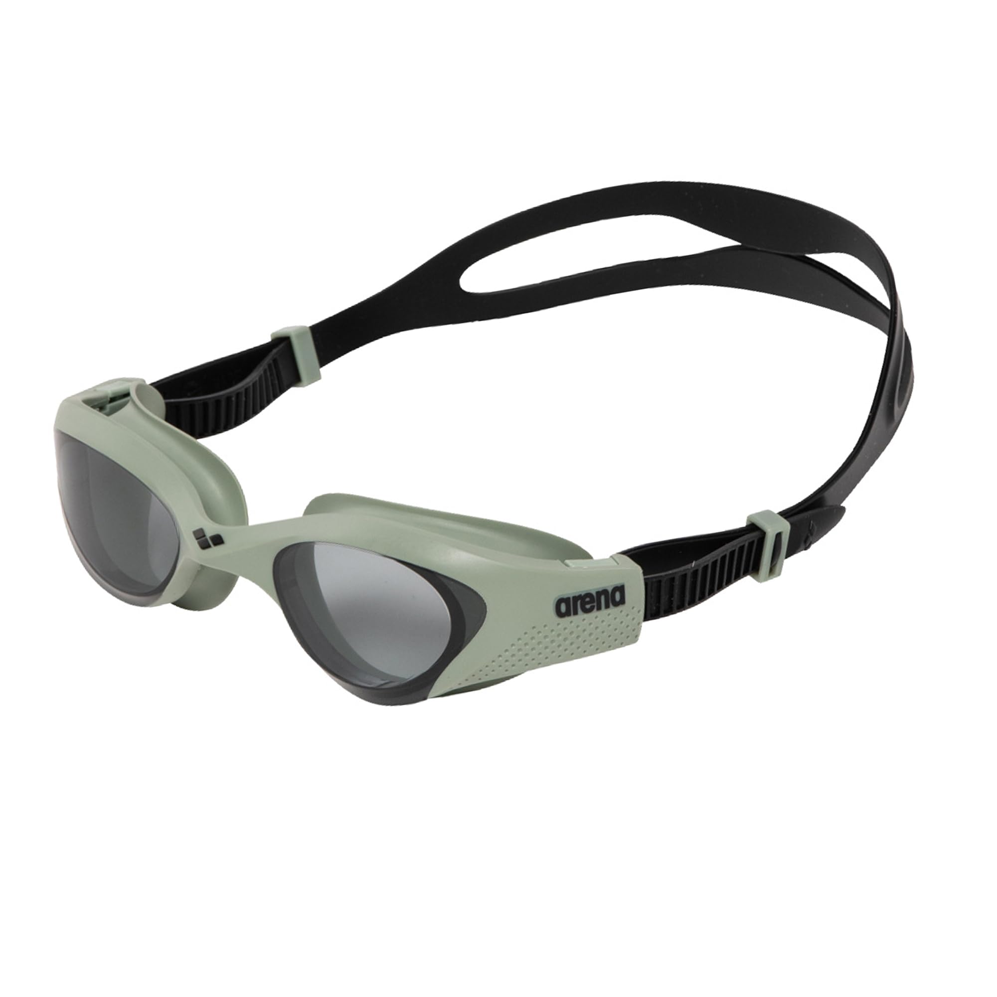 ARENA The One Mirror Unisex Adult Swim Goggles, Swimming Goggles with Wide Mirrored Lenses, Anti-Fog Treatment, UV Protection, Self-Adjusting Nose Bridge, Orbit-Proof Seals