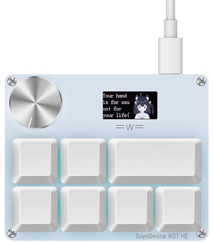 Amazon.com: BTXETUEL SayoDevice CM51+ Rapid Trigger Keyboard for