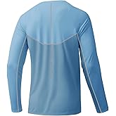 Palmyth Men’s UPF 50+ Fishing Shirt Long Sleeve Quick-Dry Outdoor Sun Protection Performance Tee
