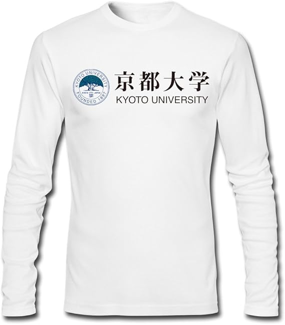 Amazon Co Jp 秋田一 男子 長tシャツ 京都大学 夏 コットン クラスtシャツ 服 ファッション小物
